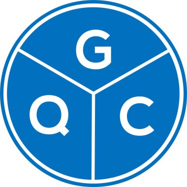 Beyaz arka planda GQC harf logosu tasarımı. GQC yaratıcı daire harfi logosu konsepti. GQC harf tasarımı. Beyaz arkaplanda GQC harf logosu tasarımı. GQC yaratıcı daire harfi logosu konsepti. GQC harf tasarımı.