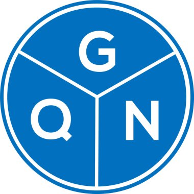 Beyaz arka planda GQN harf logosu tasarımı. GQN yaratıcı daire harfi logosu konsepti. GQN harf tasarımı. Beyaz arkaplanda GQN harfi logo tasarımı. GQN yaratıcı daire harfi logosu konsepti. GQN harf tasarımı.