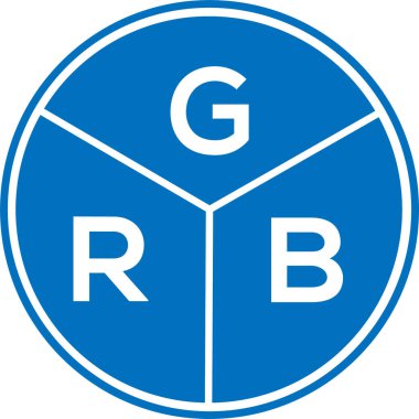 Beyaz arkaplanda GRB harfi logo tasarımı. GRB yaratıcı daire harf logosu konsepti. GRB harf tasarımı. GRB harfi logo tasarımı beyaz arkaplanda. GRB yaratıcı daire harf logosu konsepti. GRB harf tasarımı.