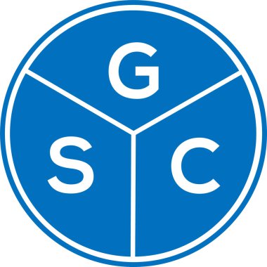 Beyaz arka planda GSC harf logosu tasarımı. GSC yaratıcı daire harfi logosu. GSC harf dizaynı. Beyaz arka planda GSC harf logosu tasarımı. GSC yaratıcı daire harfi logosu. GSC harf tasarımı.