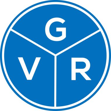 Beyaz arka planda GVR harf logosu tasarımı. GVR yaratıcı daire harfi logosu konsepti. GVR harf dizaynı. Beyaz arkaplanda GVR harf logosu tasarımı. GVR yaratıcı daire harfi logosu konsepti. GVR harf tasarımı. Beyaz arkaplanda GVR harfi logo tasarımı. 