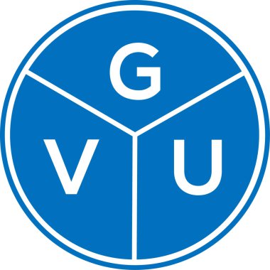 Beyaz arka planda GVU harf logosu tasarımı. GVU yaratıcı daire harfi logosu konsepti. GVU harf dizaynı. Beyaz arka planda GVU harf logosu tasarımı. GVU yaratıcı daire harfi logosu konsepti. GVU harf tasarımı.