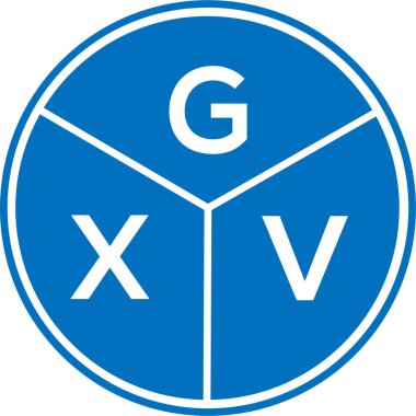 Beyaz arkaplanda GXV harf logosu tasarımı. GXV yaratıcı daire harfi logosu konsepti. GXV harf dizaynı. Beyaz arkaplanda GXV harf logosu tasarımı. GXV yaratıcı daire harfi logosu konsepti. GXV harf tasarımı.