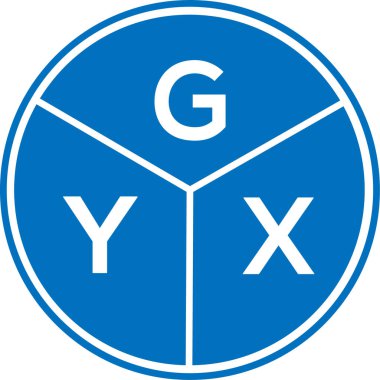 Beyaz arka planda GYX harf logosu tasarımı. GYX yaratıcı daire harfi logosu konsepti. GYX harf tasarımı. Beyaz arkaplanda GYX harf logosu tasarımı. GYX yaratıcı daire harfi logosu konsepti. GYX harf tasarımı. Beyaz arkaplanda GYX harf logosu tasarımı. 