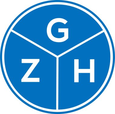 Beyaz arka planda GZH harf logosu tasarımı. GZH yaratıcı daire harfi logosu konsepti. GZH harf tasarımı. Beyaz arkaplanda GZH harf logosu tasarımı. GZH yaratıcı daire harfi logosu konsepti. GZH harf tasarımı.