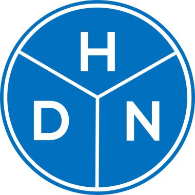Beyaz arka planda HDN harf logosu tasarımı. HDN yaratıcı daire harfi logosu konsepti. HDN harf dizaynı. Beyaz arkaplanda HDN harf logosu tasarımı. HDN yaratıcı daire harfi logosu konsepti. HDN harf tasarımı.
