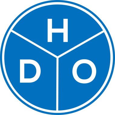 Beyaz arka planda HDO harfi logo tasarımı. HDO yaratıcı daire harfi logosu. HDO harf tasarımı. Beyaz arkaplanda HDO harfi logo tasarımı. HDO yaratıcı daire harfi logosu. HDO harf tasarımı.