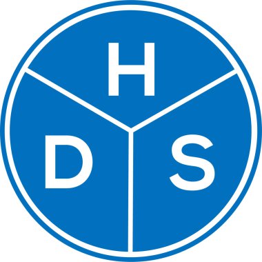 Beyaz arka planda HDS harf logosu tasarımı. HDS yaratıcı daire harfi logosu konsepti. HDS mektup dizaynı. Beyaz arka planda HDS mektup logosu tasarımı. HDS yaratıcı daire harfi logosu konsepti. HDS harf tasarımı.