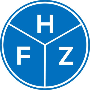 Beyaz arka planda HFz harfi logo tasarımı. HFz yaratıcı daire harfi logosu konsepti. HFz harf dizaynı. Beyaz arkaplanda HFz harfi logo tasarımı. HFz yaratıcı daire harfi logosu konsepti. HFz harf tasarımı.