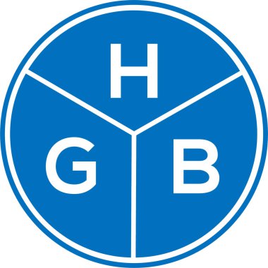 Beyaz arka planda HGB harf logosu tasarımı. HGB yaratıcı daire harfi logosu. HGB harf dizaynı. Beyaz arka planda HGB harf logosu tasarımı. HGB yaratıcı daire harfi logosu. HGB harf tasarımı.