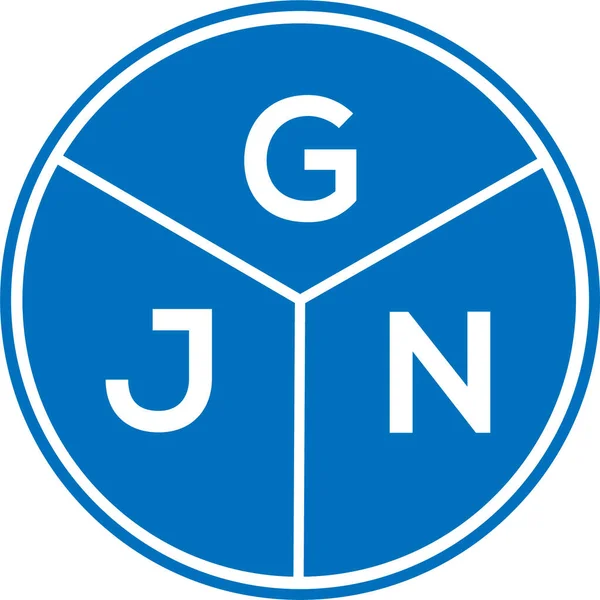 배경에 Gjn 디자인 Gjn Gjn 디자인 — 스톡 벡터