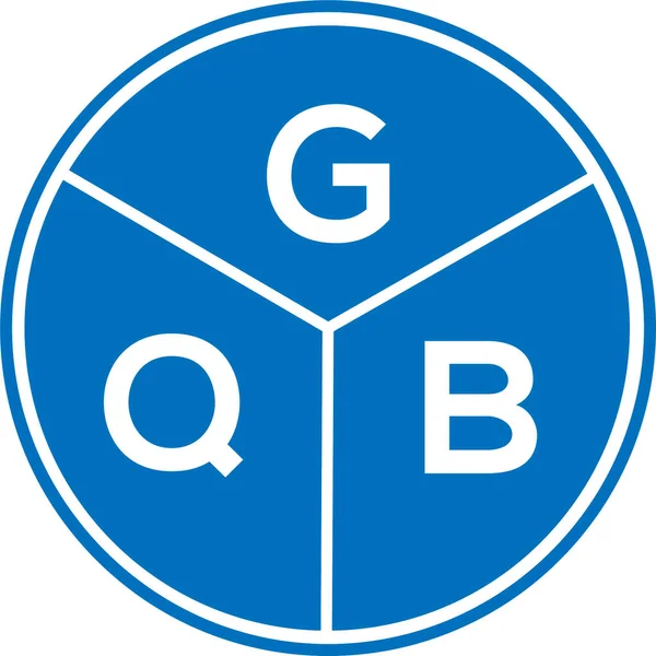 Beyaz arka planda GQB harfi logo tasarımı. GQB yaratıcı daire harfi logosu konsepti. GQB harf dizaynı. Beyaz arkaplanda GQB harfi logo tasarımı. GQB yaratıcı daire harfi logosu konsepti. GQB harf tasarımı.