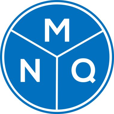 Beyaz arka planda MNQ harfi logo tasarımı. MNQ yaratıcı harflerin baş harfleri logo kavramı. MNQ harf dizaynı. Beyaz arkaplanda MNQ harfi logo tasarımı. MNQ yaratıcı harflerin baş harfleri logo kavramı. MNQ harf tasarımı.