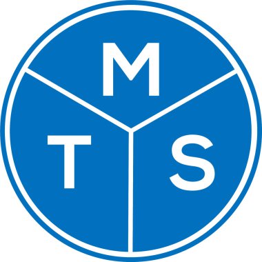 Beyaz arka planda LZBMTS harf logosu tasarımı. MTS yaratıcı harfler logosu konsepti. MTS harf tasarımı.
