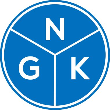 Beyaz arka planda NGK harf logosu tasarımı. NGK yaratıcı harflerin baş harfleri logo kavramı. NGK harf dizaynı. NGK harf logosu tasarımı beyaz arkaplanda. NGK yaratıcı harflerin baş harfleri logo kavramı. NGK harf tasarımı.