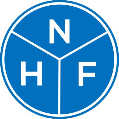 Beyaz arka planda NHF harf logosu tasarımı. NHF yaratıcı harf logosu konsepti. NHF harf dizaynı. Beyaz arkaplanda NHF harf logosu tasarımı. NHF yaratıcı harf logosu konsepti. NHF harf tasarımı.