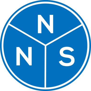 Beyaz arka planda NNS harf logosu tasarımı. NNS yaratıcı harf logosu konsepti. NNS harf dizaynı. Beyaz arka planda NNS harfi logo tasarımı. NNS yaratıcı harf logosu konsepti. NNS harf tasarımı.