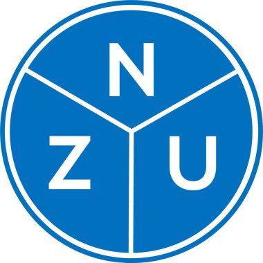 Beyaz arka planda NZU harf logosu tasarımı. NZU yaratıcı harf logosu konsepti. NZU harf dizaynı. Beyaz arka planda NZU harfi logo tasarımı. NZU yaratıcı harf logosu konsepti. NZU harf tasarımı.