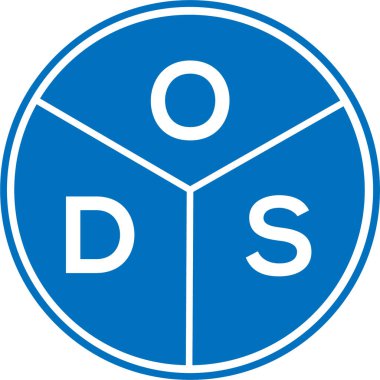 Beyaz arka planda YÖS harf logosu tasarımı. YMB yaratıcı harflerin baş harfleri logo konsepti. YMB harf tasarımı.