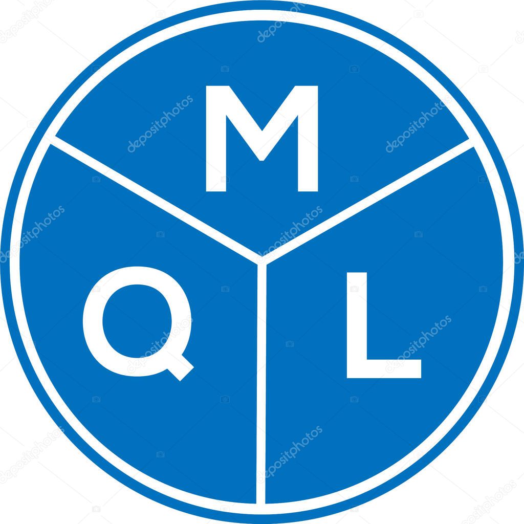 MQL letter logo design on white background. MQL creative initials letter logo concept. MQL letter design.MQL letter logo design on white background. MQL creative initials letter logo concept. MQL letter design.
