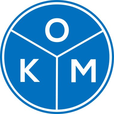 Beyaz arkaplanda OKM harf logosu tasarımı. OKM yaratıcı harflerin baş harfleri logo kavramı. OKM harf tasarımı. Beyaz arkaplanda OKM harf logosu tasarımı. OKM yaratıcı harflerin baş harfleri logo kavramı. OKM harf tasarımı.