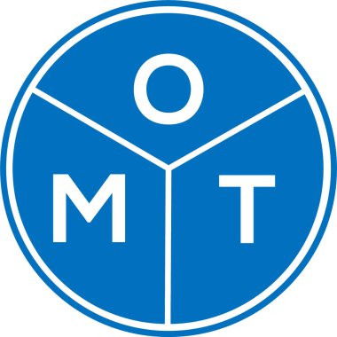 Beyaz arka planda OMT harf logosu tasarımı. OMT yaratıcı harflerin baş harfleri logo kavramı. OMT harf dizaynı. Beyaz arkaplanda OMT harf logosu tasarımı. OMT yaratıcı harflerin baş harfleri logo kavramı. OMT harf tasarımı.
