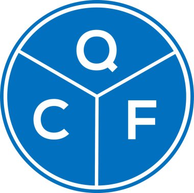 Beyaz arkaplanda QCF harf logosu tasarımı. QCF yaratıcı harflerin baş harfleri logo kavramı. QCF harf dizaynı. Beyaz arkaplanda QCF harfi logo tasarımı. QCF yaratıcı harflerin baş harfleri logo kavramı. QCF harf tasarımı.
