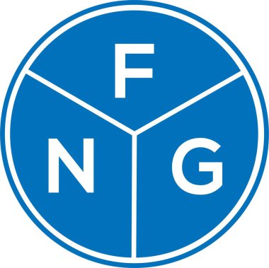 Beyaz arkaplanda FMG harf logosu tasarımı. FMG yaratıcı harflerin baş harfleri logo kavramı. FMG harf tasarımı.