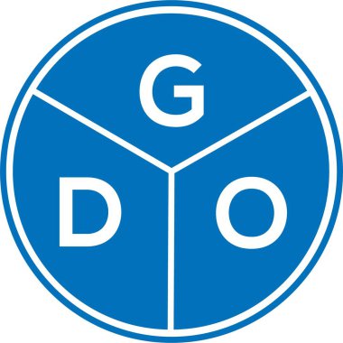 Beyaz arka planda GDO harfi logo tasarımı. GDO yaratıcı harflerin baş harfleri logo kavramı. GDO harf tasarımı. Beyaz arkaplanda GDO harfi logo tasarımı. GDO yaratıcı harflerin baş harfleri logo kavramı. GDO harf tasarımı.