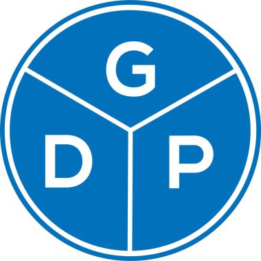 Beyaz arka planda GSYİH harf logosu tasarımı. GSYİH yaratıcı harflerin baş harfleri logo kavramı. GSYİH harf tasarımı.