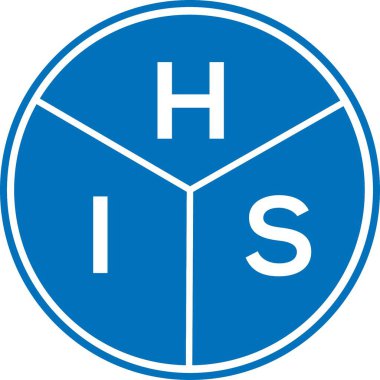 Beyaz arka planda onun mektup logosu tasarımı. Yaratıcı harflerin baş harfleri logo konsepti. Onun mektup tasarımı.