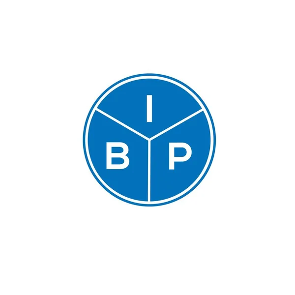 Iap Brev Logotyp Design Vit Bakgrund Iap Kreativa Initialer Brev — Stock vektor