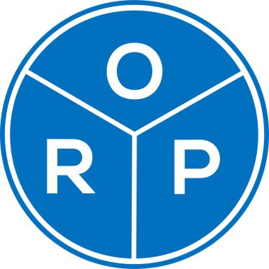 Beyaz arkaplanda ORP harf logosu tasarımı. ORP yaratıcı daire harfi logosu. ORP harf dizaynı. ORP harfi logo tasarımı beyaz arkaplanda. ORP yaratıcı daire harfi logosu. ORP harf tasarımı.
