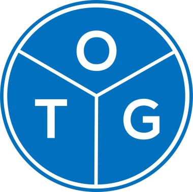 Beyaz arka planda OTG harf logosu tasarımı. OTG yaratıcı daire harfi logosu konsepti. OTG harf tasarımı. Beyaz arkaplanda OTG harfi logo tasarımı. OTG yaratıcı daire harfi logosu konsepti. OTG harf tasarımı.