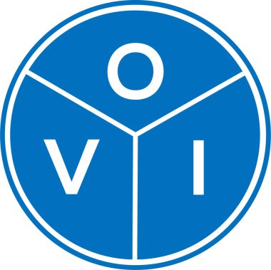 Beyaz arka planda OVI harf logosu tasarımı. OVI yaratıcı daire harfi logosu konsepti. OVI harf dizaynı. Beyaz arka planda OVI harf logosu tasarımı. OVI yaratıcı daire harfi logosu konsepti. OVI harf dizaynı. Beyaz arkaplanda OVI harf logosu tasarımı