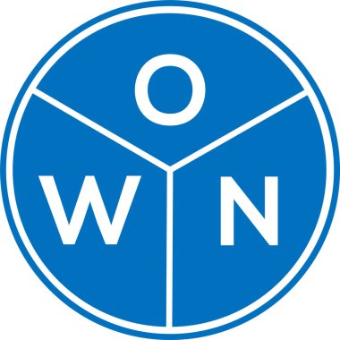 Beyaz arka planda kendi logo tasarımım var. Yaratıcı yuvarlak harf logosu kavramı. Kendi harf tasarımı.