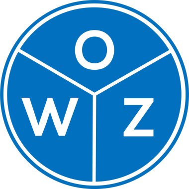 Beyaz arka planda OWZ harf logosu tasarımı. OWZ yaratıcı daire harfi logosu konsepti. OWZ harf dizaynı. Beyaz arkaplanda OWZ harfi logo tasarımı. OWZ yaratıcı daire harfi logosu konsepti. OWZ harf tasarımı.