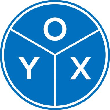 Beyaz arkaplanda OYX harf logosu tasarımı. OYX yaratıcı daire harfi logosu konsepti. OYX harf dizaynı. Beyaz arkaplanda OYX harf logosu tasarımı. OYX yaratıcı daire harfi logosu konsepti. OYX harf tasarımı.