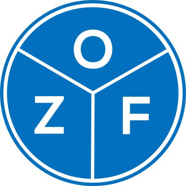 Beyaz arka planda OZF harf logosu tasarımı. OZF yaratıcı daire harfi logosu konsepti. OZF harf dizaynı. Beyaz arkaplanda OZF harf logosu tasarımı. OZF yaratıcı daire harfi logosu konsepti. OZF harf tasarımı.