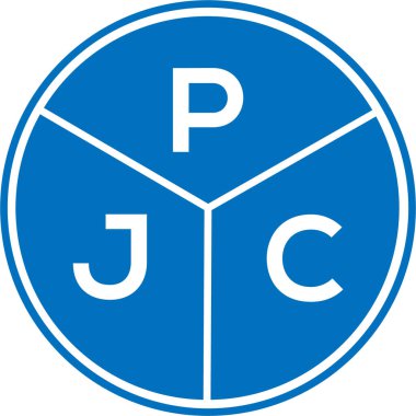 Beyaz arka planda PJC harf logosu tasarımı. PJC yaratıcı daire harfi logosu konsepti. PJC harf dizaynı. Beyaz arkaplanda PJC harf logosu tasarımı. PJC yaratıcı daire harfi logosu konsepti. PJC harf tasarımı.