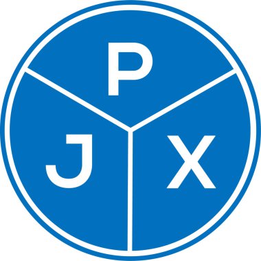 Beyaz arka planda PJX harfli logo tasarımı. PJX yaratıcı daire harfi logosu konsepti. PJX harf dizaynı. Beyaz arkaplanda PJX harf logosu tasarımı. PJX yaratıcı daire harfi logosu konsepti. PJX harf tasarımı.