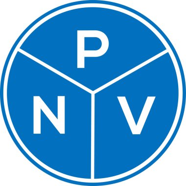 Beyaz arkaplanda PNV harf logosu tasarımı. PNV yaratıcı daire harfi logosu konsepti. PNV harf dizaynı. Beyaz arkaplanda PNV harfi logo tasarımı. PNV yaratıcı daire harfi logosu konsepti. PNV harf tasarımı.