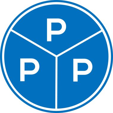 Beyaz arkaplanda PPP harf logosu tasarımı. PPP yaratıcı daire harfi logosu konsepti. PPP harf tasarımı. PPP harfi logo tasarımı beyaz arkaplanda. PPP yaratıcı daire harfi logosu konsepti. PPP harf tasarımı.