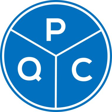 Beyaz arkaplanda PQC harf logosu tasarımı. PQC yaratıcı daire harfi logosu konsepti. PQC harf tasarımı. Beyaz arkaplanda PQC harf logosu tasarımı. PQC yaratıcı daire harfi logosu konsepti. PQC harf tasarımı.