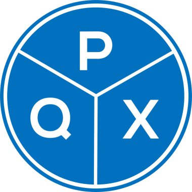 Beyaz arkaplanda PQX harf logosu tasarımı. PQX yaratıcı daire harfi logosu konsepti. PQX harf dizaynı. Beyaz arkaplanda PQX harf logosu tasarımı. PQX yaratıcı daire harfi logosu konsepti. PQX harf tasarımı.