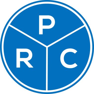 Beyaz arka planda PRC harf logosu tasarımı. PRC yaratıcı daire harfi logosu konsepti. PRC harf dizaynı. Beyaz arkaplanda PRC harf logosu tasarımı. PRC yaratıcı daire harfi logosu konsepti. PRC harf tasarımı.
