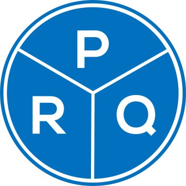 Beyaz arka planda PRQ harfi logo tasarımı. PRQ yaratıcı daire harfi logosu konsepti. PRQ harf tasarımı. Beyaz arkaplanda PRQ harfi logo tasarımı. PRQ yaratıcı daire harfi logosu konsepti. PRQ harf tasarımı.