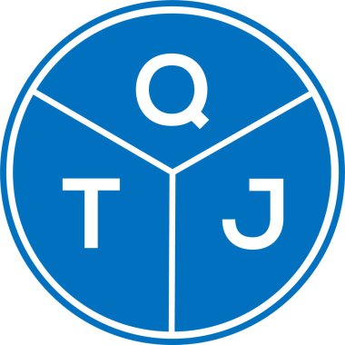 Beyaz arkaplanda QTJ harfi logo tasarımı. QTJ yaratıcı daire harfi logosu konsepti. QTJ harf tasarımı. QTJ harfi logo tasarımı beyaz arkaplanda. QTJ yaratıcı daire harfi logosu konsepti. QTJ harf tasarımı.