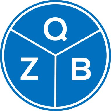 Beyaz arkaplanda QZB harfi logo tasarımı. QZB yaratıcı daire harfi logosu konsepti. QZB harf tasarımı. QZB harfi logo tasarımı beyaz arkaplanda. QZB yaratıcı daire harfi logosu konsepti. QZB harf tasarımı. QZB harfi logo tasarımı beyaz arkaplan üzerine. 