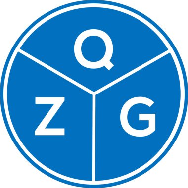 Beyaz arkaplanda QZG harfi logo tasarımı. QZG yaratıcı daire harfi logosu konsepti. QZG harf tasarımı. QZG harfi logo tasarımı beyaz arkaplanda. QZG yaratıcı daire harfi logosu konsepti. QZG harf tasarımı.